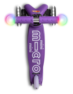 Hulajnoga Mini Micro Deluxe Fioletowa (Purple) Magic LED 2