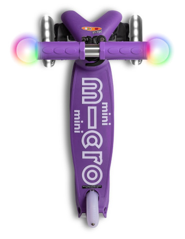 Hulajnoga Mini Micro Deluxe Fioletowa (Purple) Magic LED
