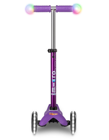 Hulajnoga Mini Micro Deluxe Fioletowa (Purple) Magic LED
