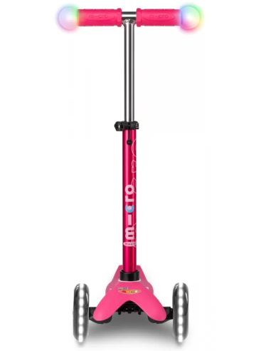 Hulajnoga Mini Micro Deluxe Różowa (Pink) Magic LED