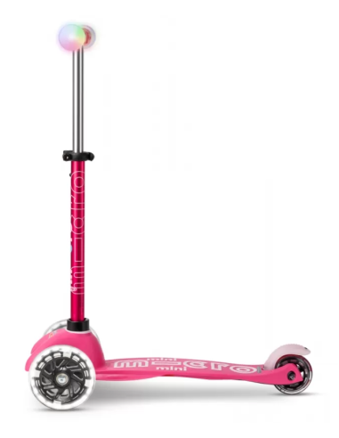 Hulajnoga Mini Micro Deluxe Różowa (Pink) Magic LED
