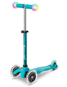 Hulajnoga Mini Micro Deluxe Morska (Aqua) Magic LED