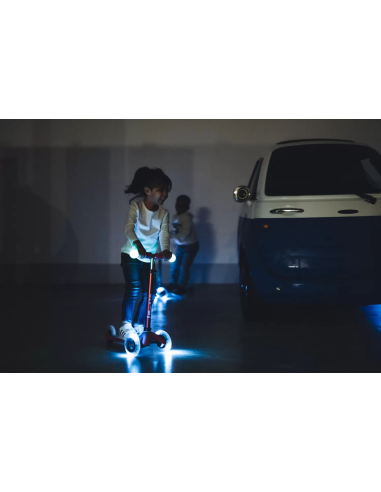 Hulajnoga Mini Micro Deluxe Morska (Aqua) Magic LED