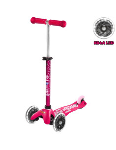 Hulajnoga Mini Micro Deluxe Różowa (Pink) LED