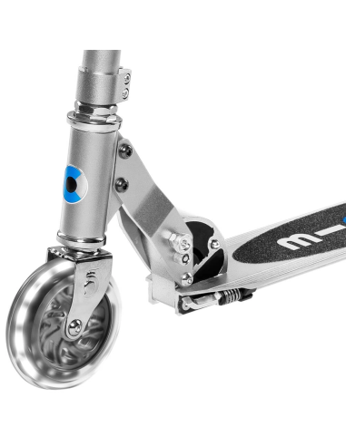 Hulajnoga Micro Sprite LED Srebrna (Silver)