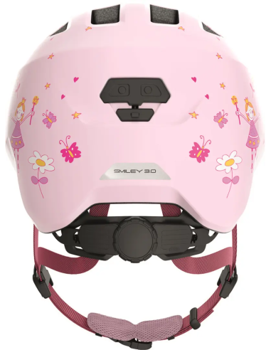 Kask dziecięcy rowerowy Abus Smiley 3.0 Rose Princess | DoMiasta.pl