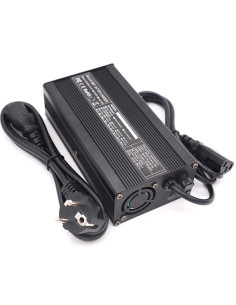 Szybka Ładowarka 48V 5A (54.6V, 13S) wtyk GX16 2