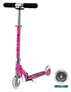 Hulajnoga Micro Sprite LED Różowa (Pink) 2