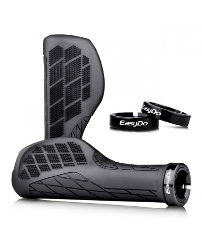 Gripy na kierownicę ergonomiczne EasyDo czarne