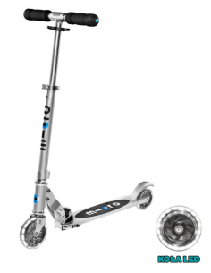 Hulajnoga Micro Sprite LED Srebrna (Silver) 2