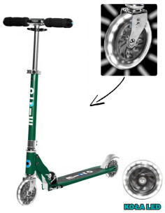 Hulajnoga Micro Sprite LED Forest Green