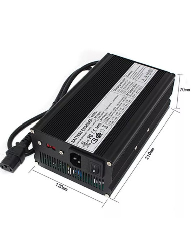 Szybka Ładowarka 72V 10A (84V) wtyk C13