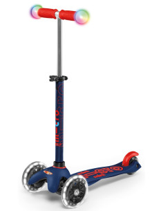 Hulajnoga Mini Micro Deluxe Marynarski Błękit (Navy Blue) Magic LED