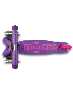 Hulajnoga Mini Micro Deluxe Purple Pink LED 2