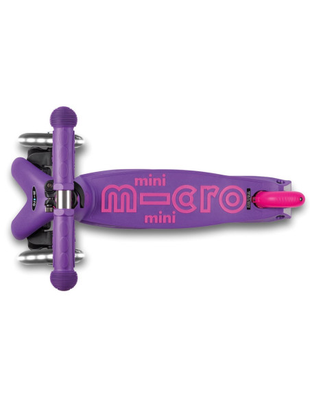 Hulajnoga Mini Micro Deluxe Purple Pink LED