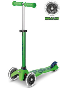 Hulajnoga Mini Micro Deluxe Green Blue LED