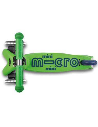 Hulajnoga Mini Micro Deluxe Green Blue LED