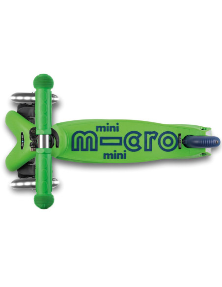 Hulajnoga Mini Micro Deluxe Green Blue LED