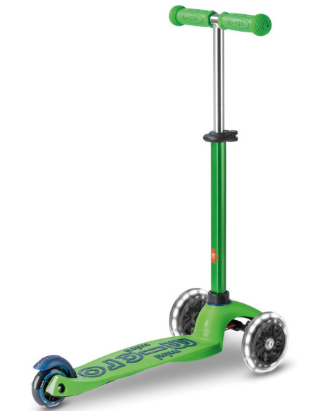 Hulajnoga Mini Micro Deluxe Green Blue LED