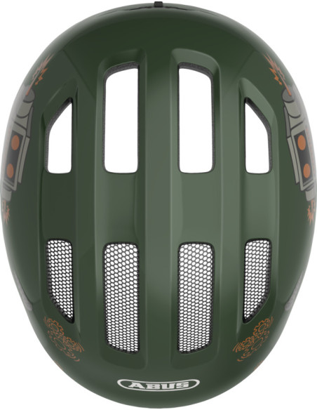 Kask dziecięcy rowerowy Abus Smiley 3.0 Green Robo | DoMiasta.pl