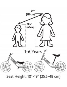 Rowerek biegowy Cruzee 12 Niebieski (Blue) 2