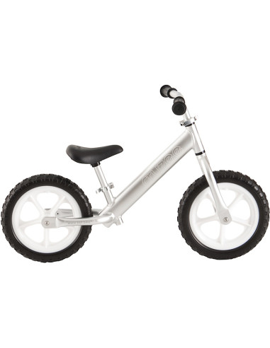 Rowerek biegowy Cruzee 12 Srebrny (Silver)