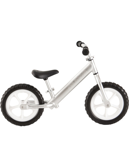 Rowerek biegowy Cruzee 12 Srebrny (Silver)