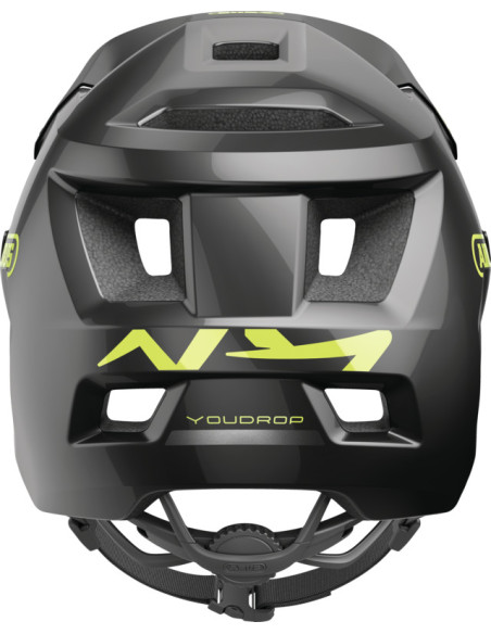 Kask Rowerowy Abus YouDrop Shiny Black 48-55 cm