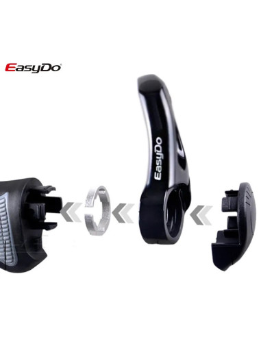 Gripy rowerowe z rogami EasyDo EGS-B1