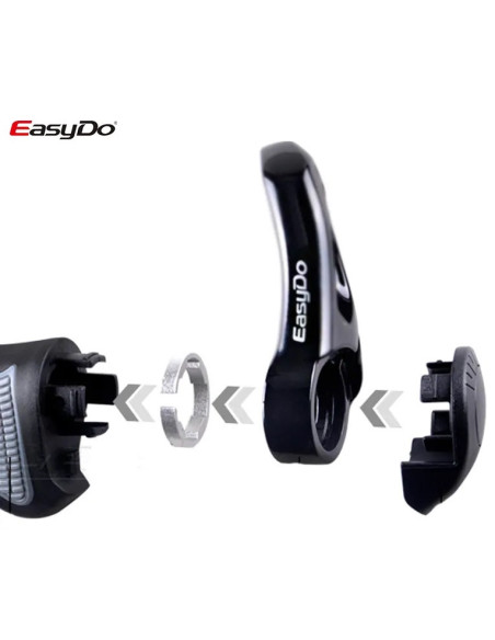 Gripy rowerowe z rogami EasyDo EGS-B1