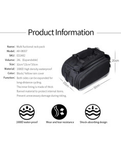 Torba rowerowa EasyDo 24L 2