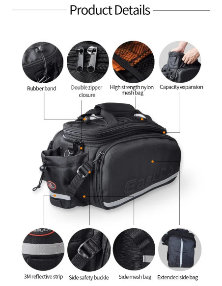 Torba rowerowa EasyDo 24L