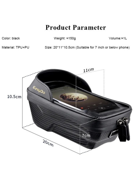 Torba rowerowa EasyDo 1L