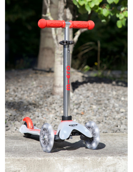 Hulajnoga Mini Micro Deluxe Flux LED Red