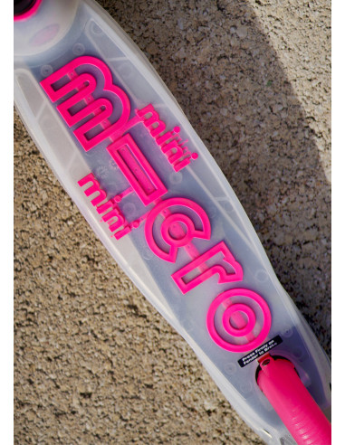 Hulajnoga Mini Micro Deluxe Flux LED Neochrome Pink