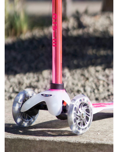 Hulajnoga Mini Micro Deluxe Flux LED Neochrome Pink