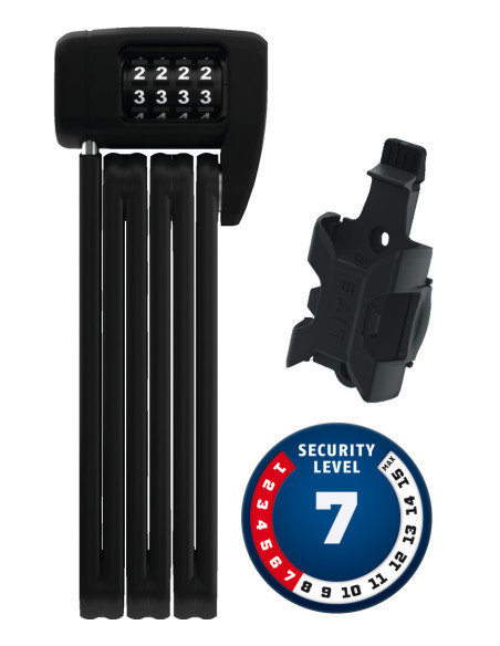 Zapięcie Rowerowe ABUS Bordo Combo Lite 6055C/85 BK SH