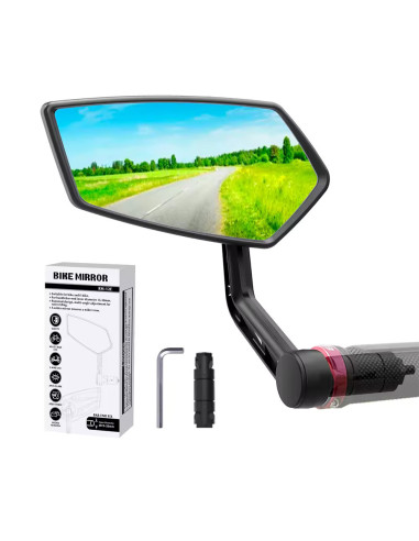 Lusterko rowerowe EasyDo RM12E 65x150 mm