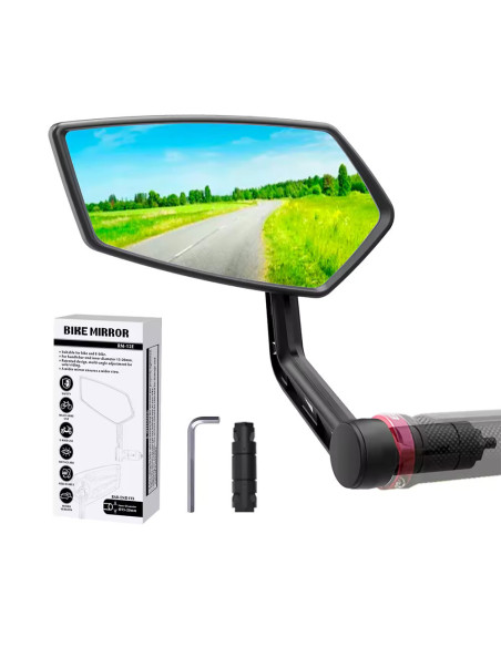 Lusterko rowerowe EasyDo RM12E 65x150 mm