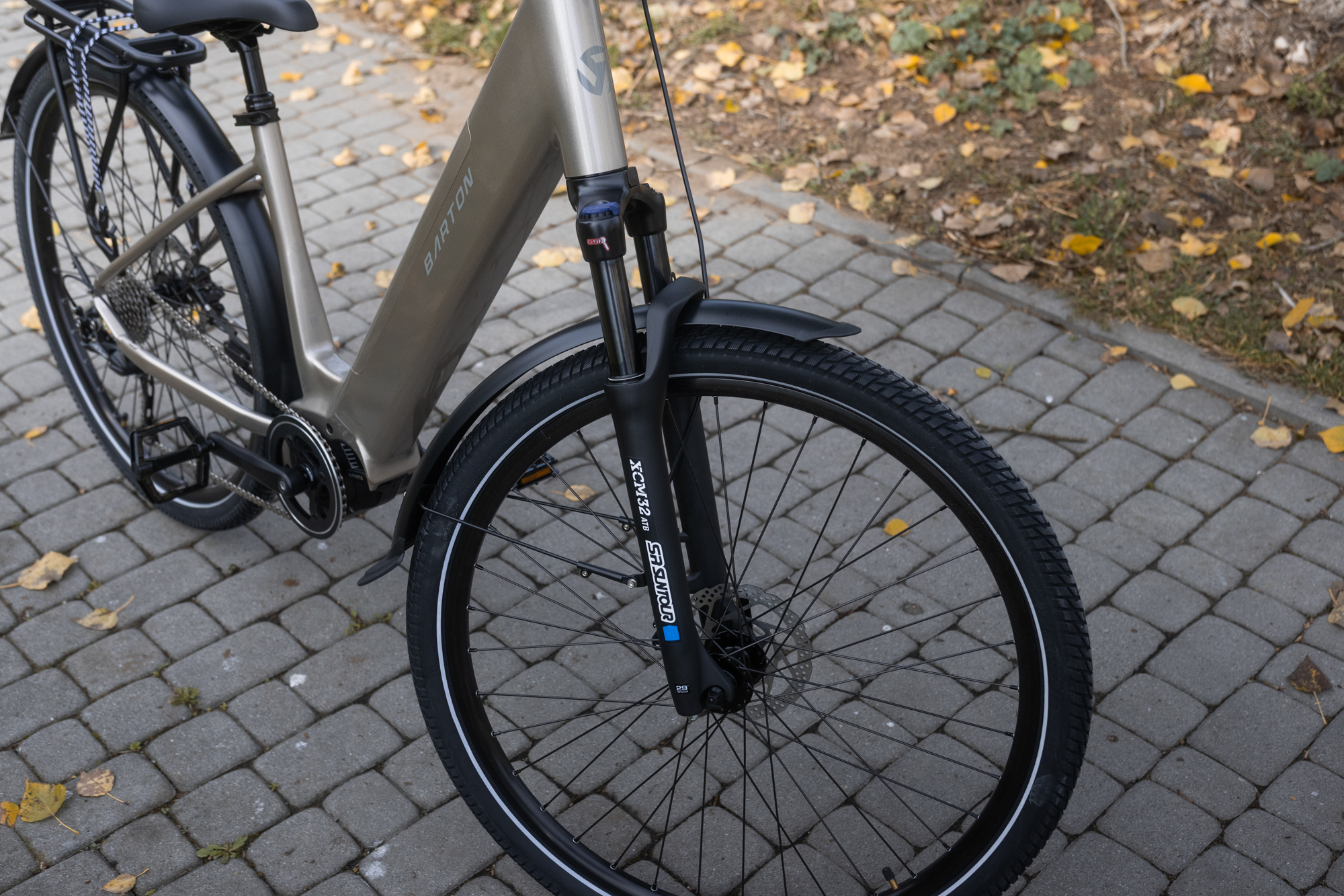 Koła i opony roweru Barton M210 2.0 Szampański