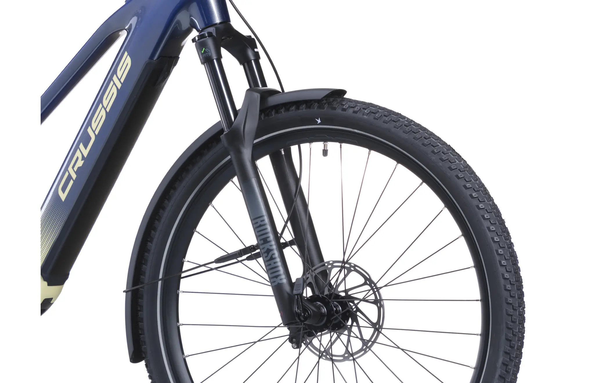 Widelec RockShox Recon i opona Schwalbe Advancer Hybrid w Crussis e-SUV low AX 9.12