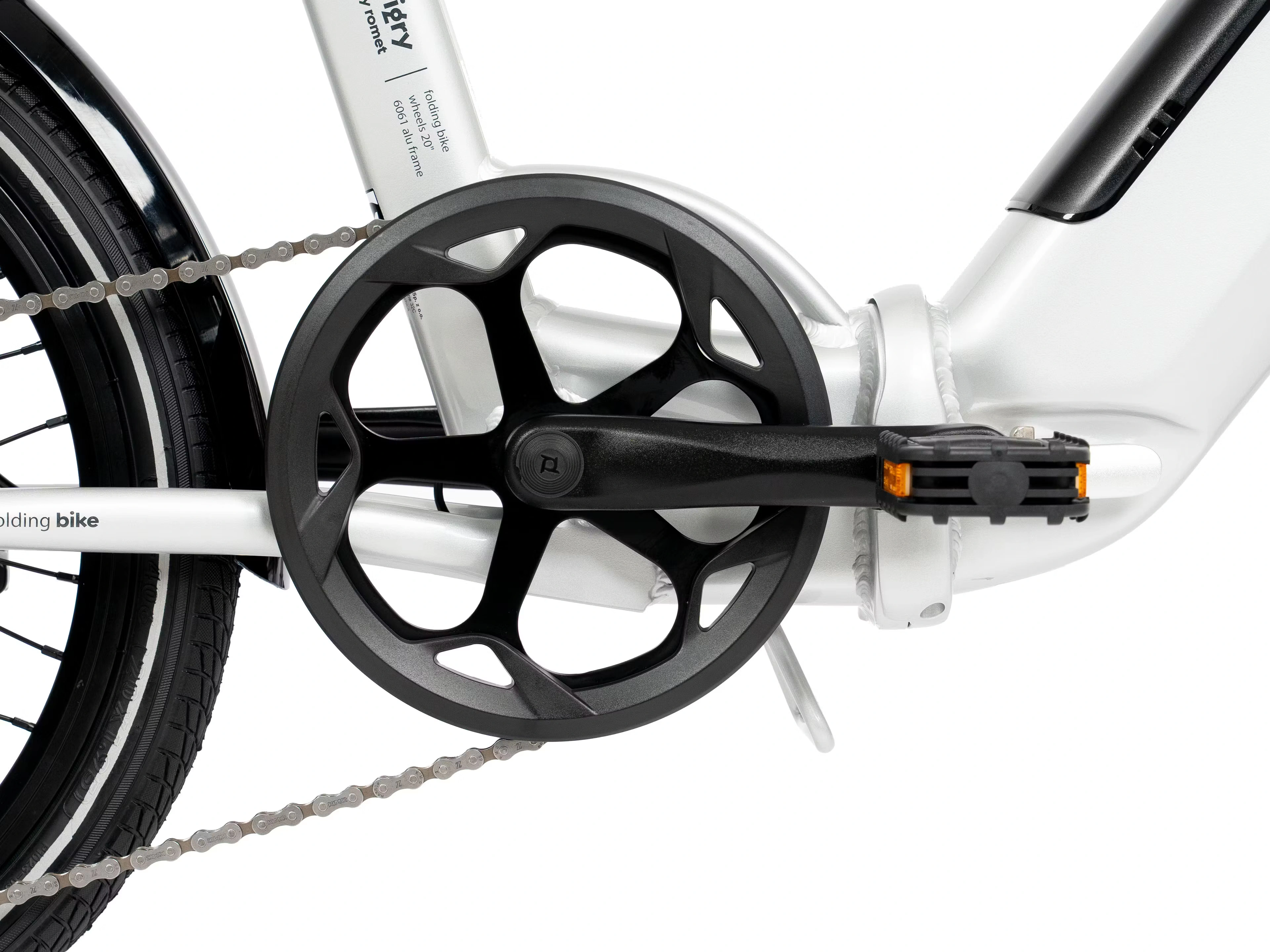 ROMET E-WIGRY 1.1 504WH | srebrny