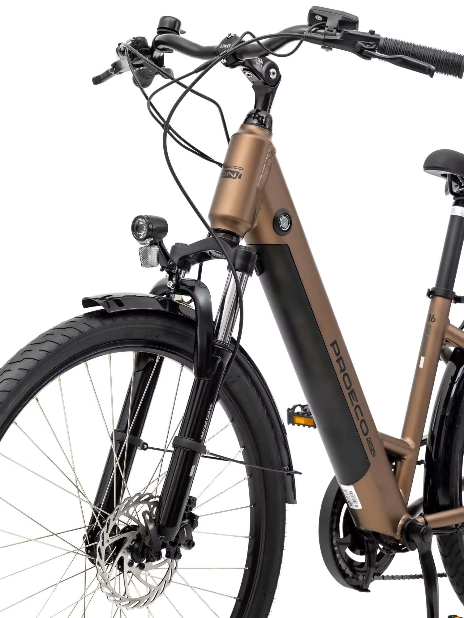 ROMET PROECO WAVE AN 1.0 26 504WH | brązowy