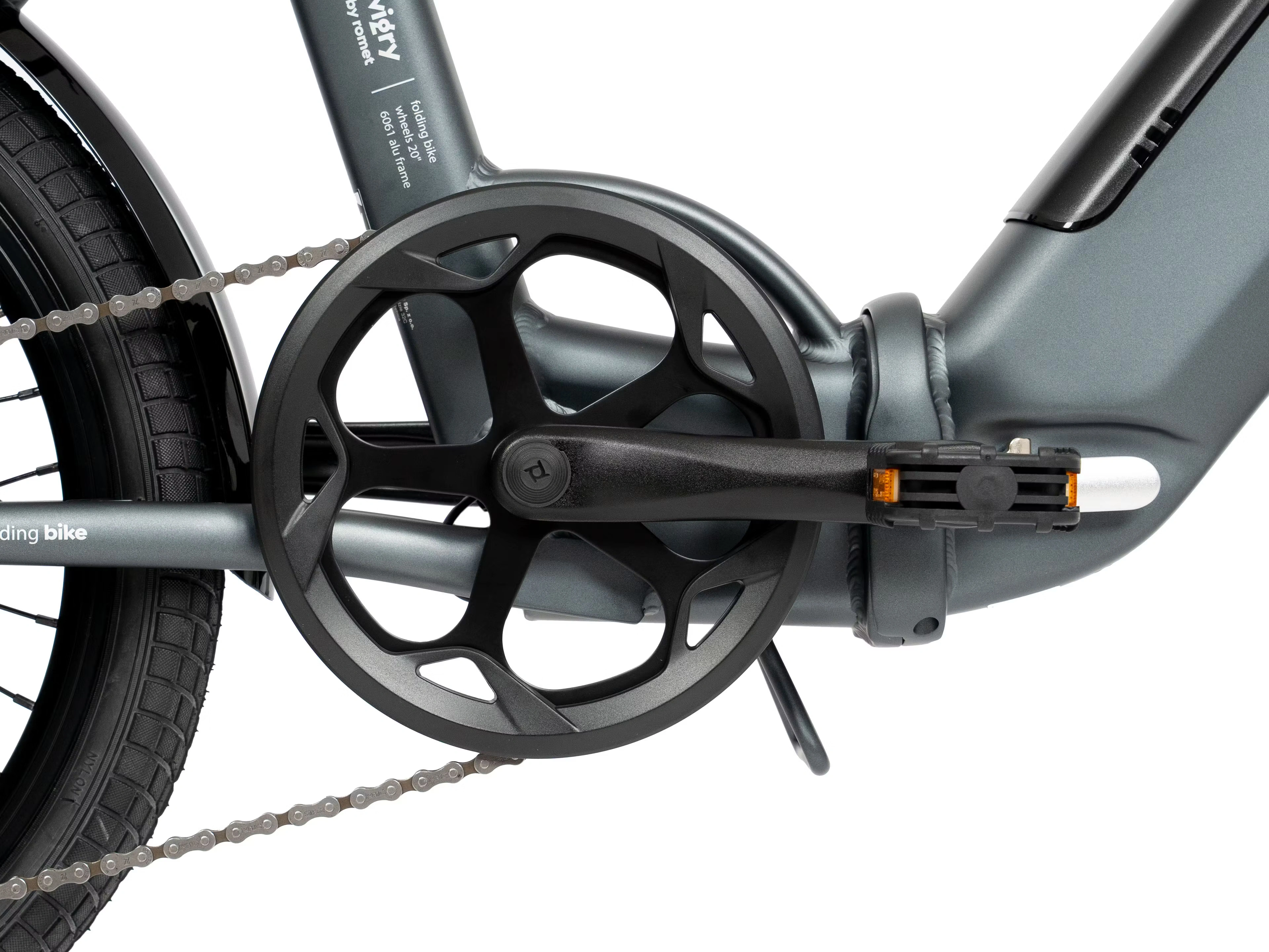 ROMET E-WIGRY 1.1 504WH | grafitowy